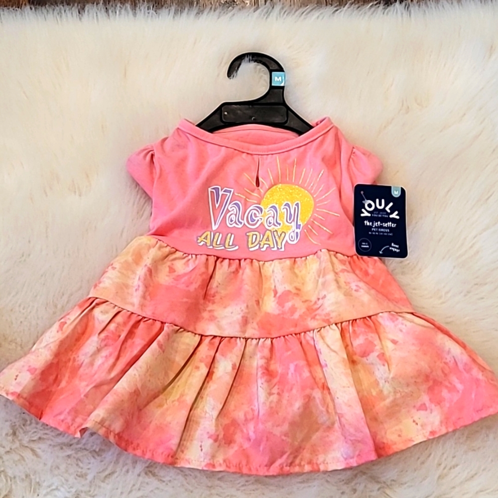 NWT Youly Dog Dress - The Jet-Setter